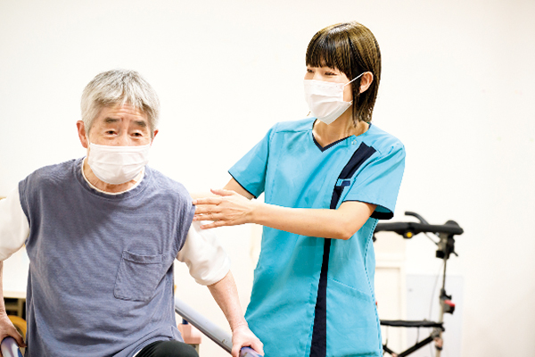 仕事の様子