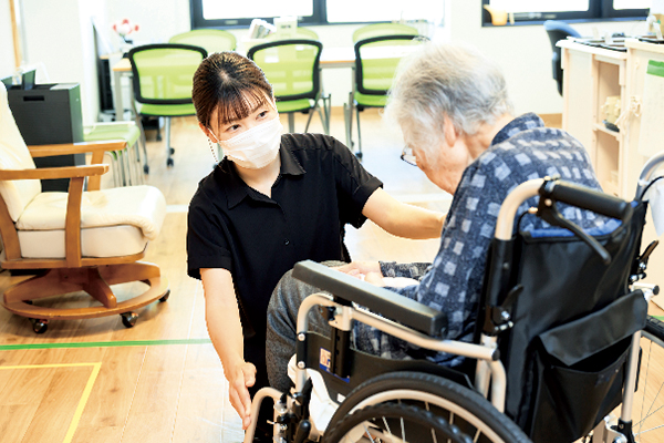 仕事の様子