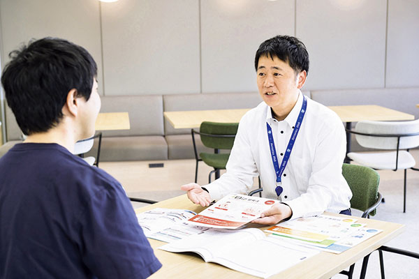 仕事の様子