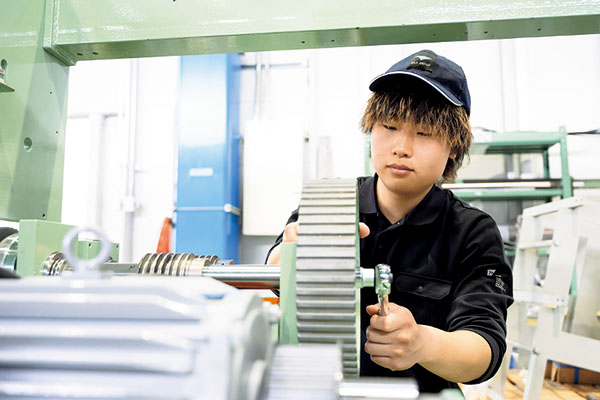 仕事の様子