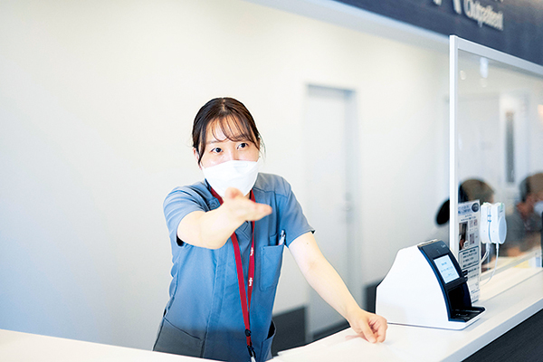 仕事の様子