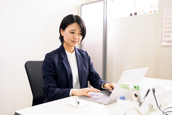 仕事の様子