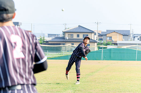 野球の様子