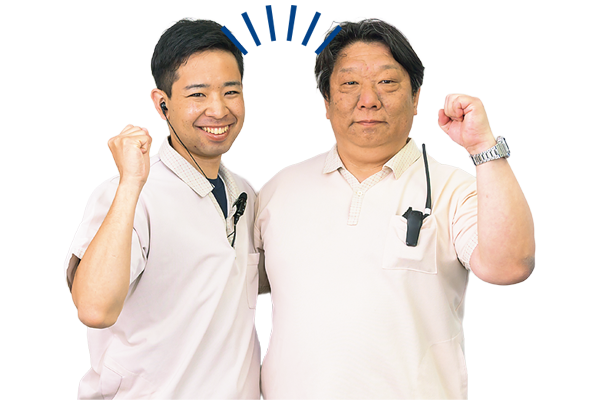東出 矩照さんと星山さんの写真