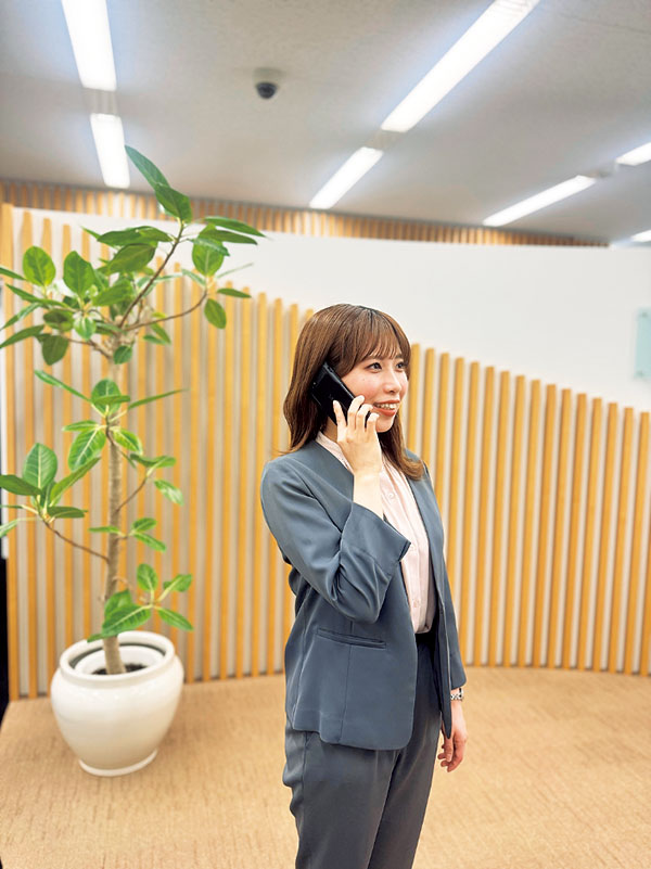 仕事の様子