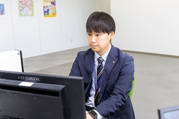 仕事の様子