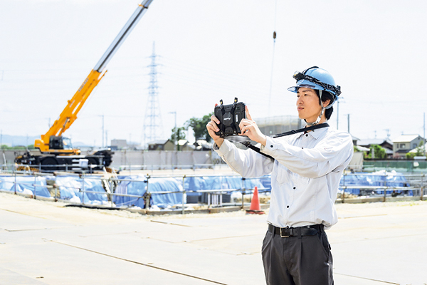 現場の写真撮影の様子