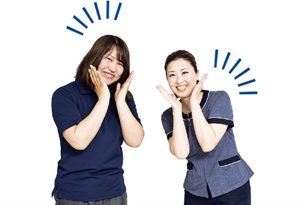 藤本 春奈さんと中西 美樹さんの写真