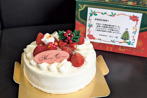 ケーキの写真