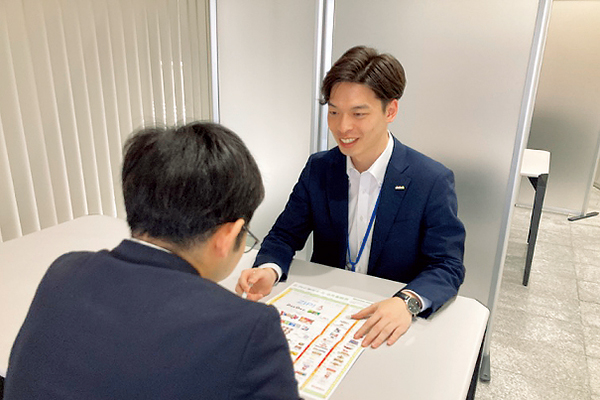 仕事の様子