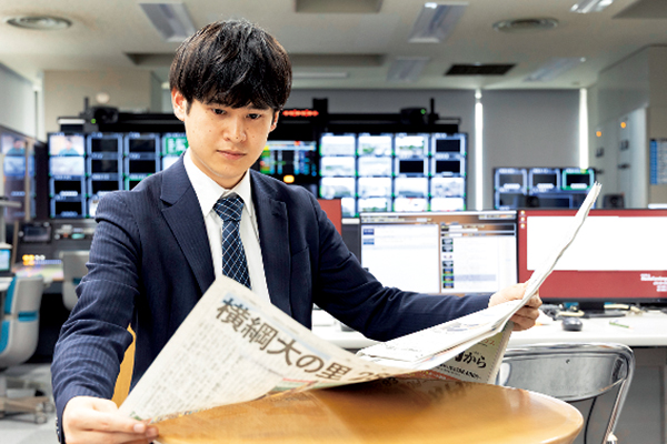 出社の様子