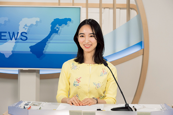 髙槌 七海さんの仕事の様子