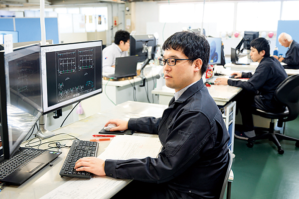 設計の様子