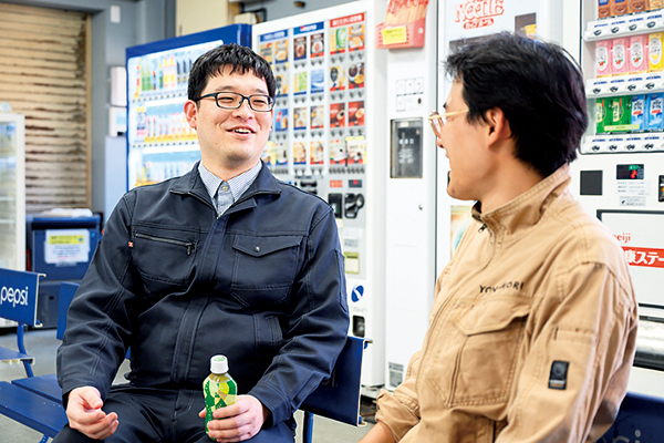休憩の様子