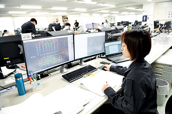 設計の様子