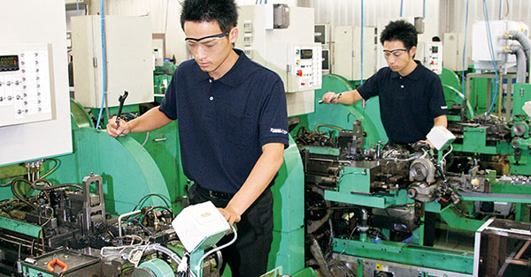 生産の様子