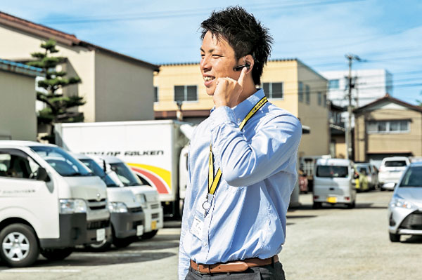営業の様子