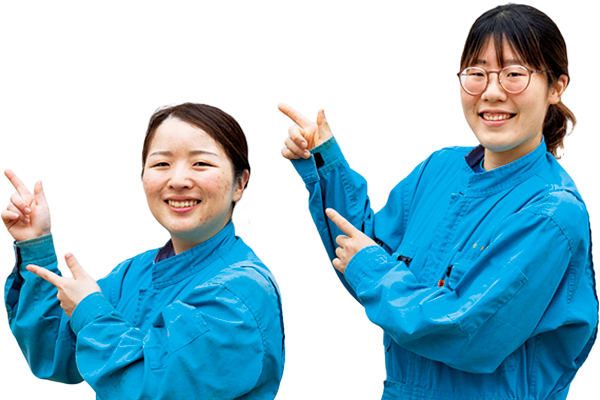 就活 花子さんと就活 太郎さんの写真