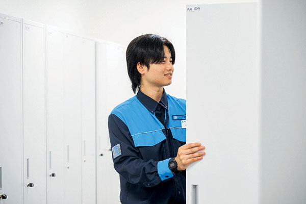 帰宅の様子