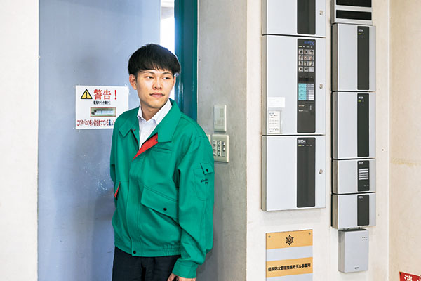 出社の様子