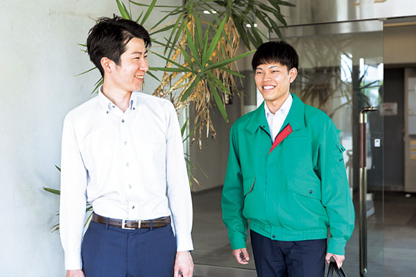 外回りの様子