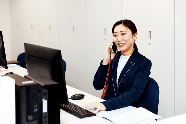 仕事の様子