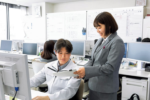 仕事の様子