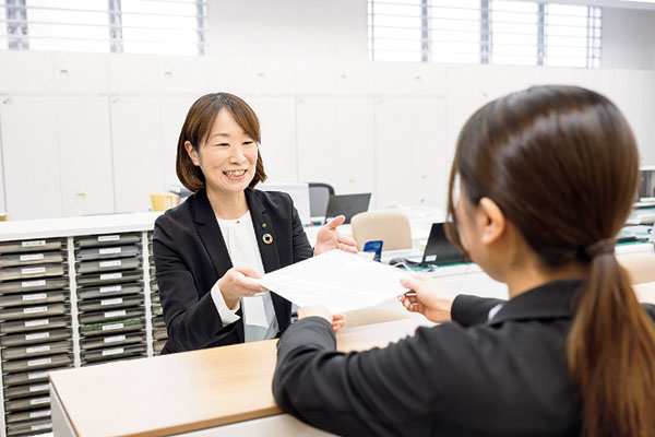 仕事の様子