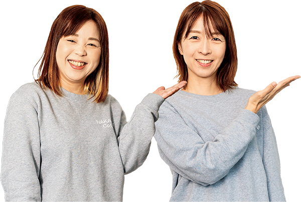 宮崎 由梨子さんと小泉 千里さんの写真