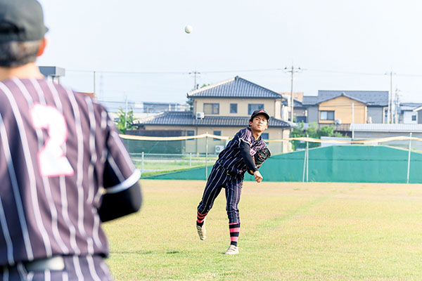 野球の様子