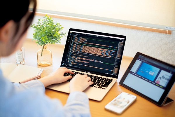 Webサイト作成の写真