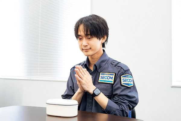 休憩の様子