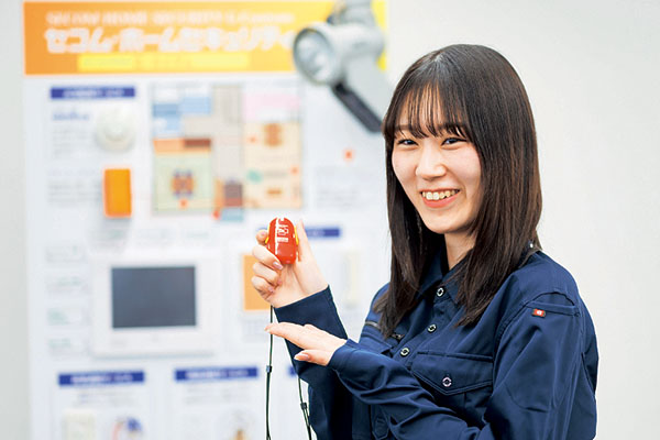 仕事の様子