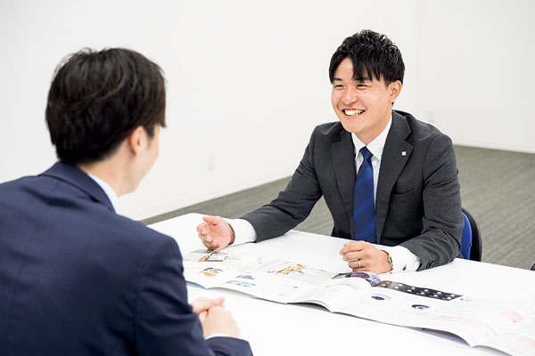 仕事の様子