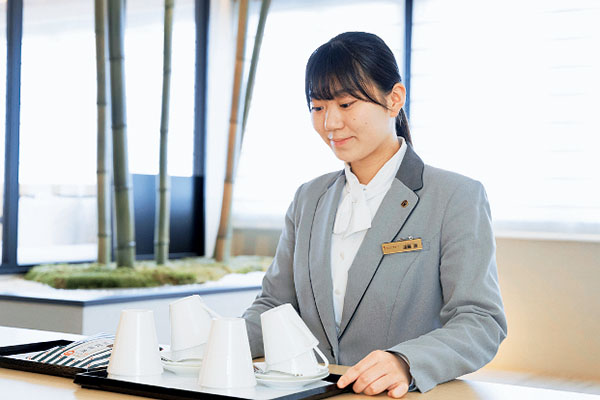 お部屋の準備の様子