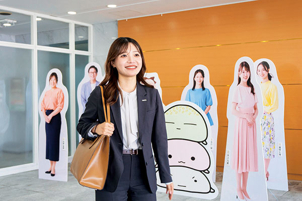 出社の様子