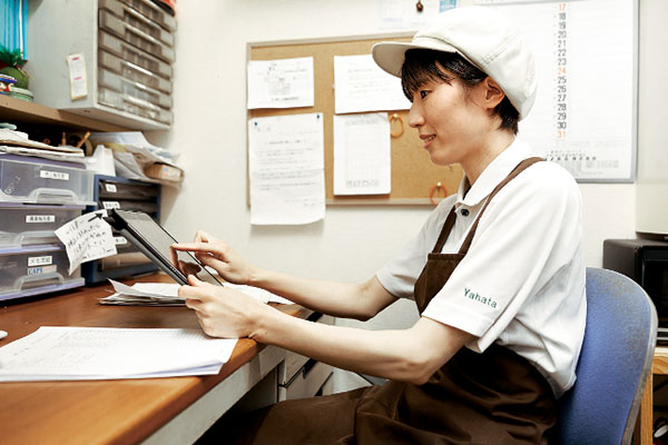 帰社の様子