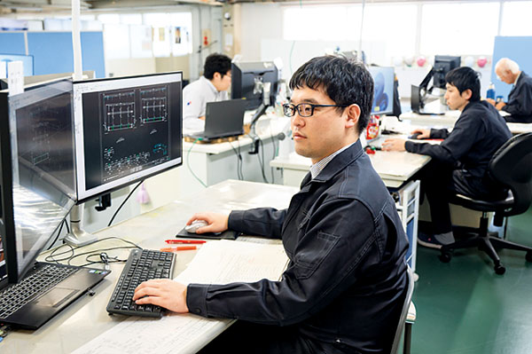 設計の様子