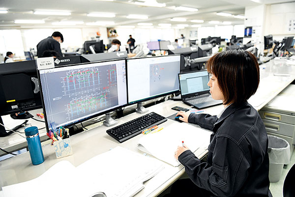 設計の様子